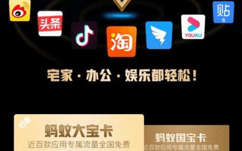 蚂蚁宝卡申请办理入口（蚂蚁宝卡手机靓号在线选号）