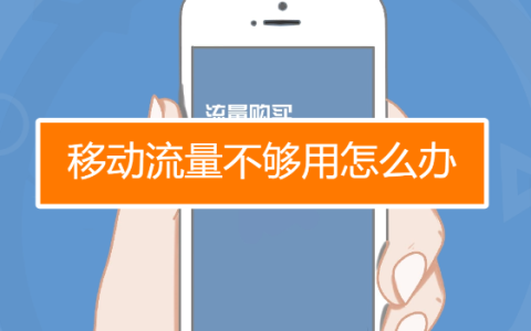 移动没流量了怎么办（移动流量太少怎么办）
