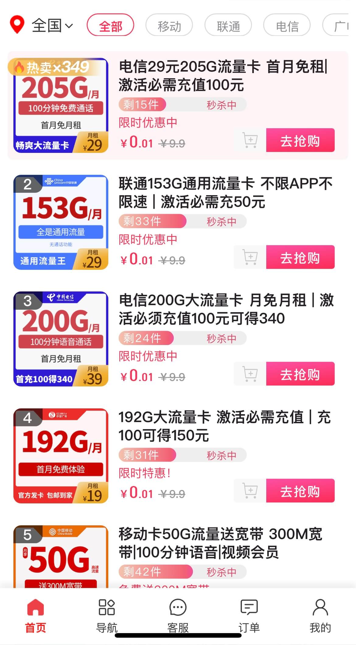 办理手机卡流量卡要多少钱？在哪里可以买到正规的流量卡？