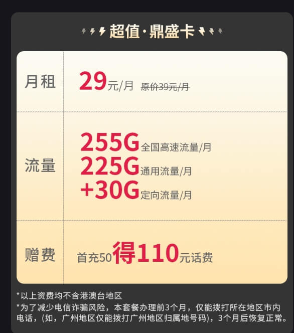 电信流量卡正规申请入口（首月免费，19—29元/月，超大流量流量卡线上申请）